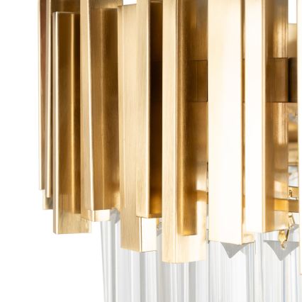 BRILAGI - Stropné svietidlo VERVE 6xE14/40W/230V pr. 60 cm zlaté
