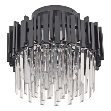 Brilagi - Stropné svietidlo VERVE 6xE14/40W/230V, priemer 60 cm, čierne