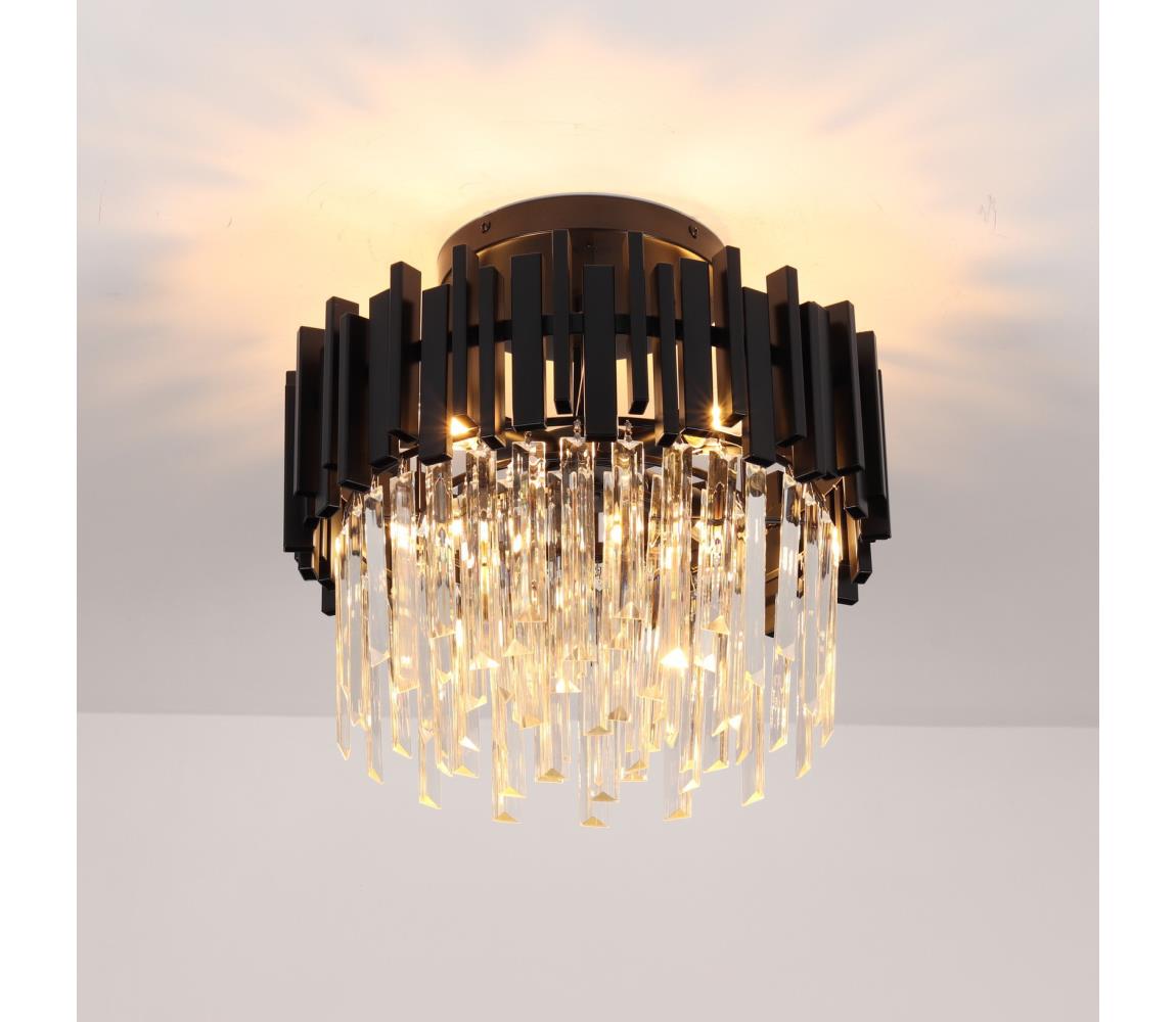 Brilagi - Stropné svietidlo VERVE 6xE14/40W/230V, priemer 60 cm, čierne BRSL21016B