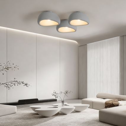 BRILAGI - Stropné svietidlo WABI SABI 1x E27/60W/230V, priemer 40 cm, sivé