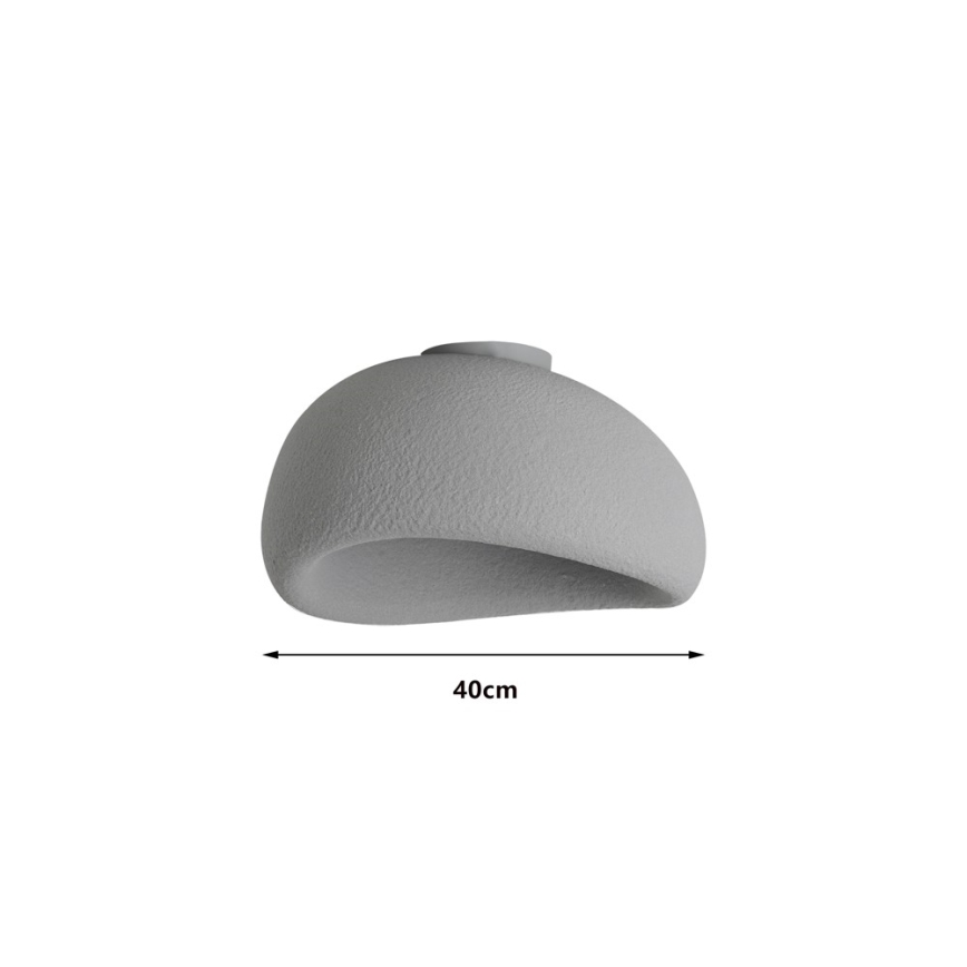 BRILAGI - Stropné svietidlo WABI SABI 1x E27/60W/230V, priemer 40 cm, sivé