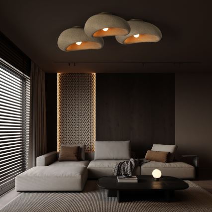 BRILAGI - Stropné svietidlo WABI SABI 1xE27/60W/230V priemer 50 cm béžové