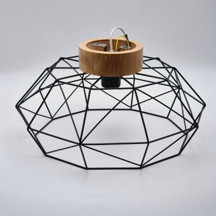 Brilagi - Stropné svietidlo WOODY BASKET 1xE27/60W/230V pr. 40 cm dub