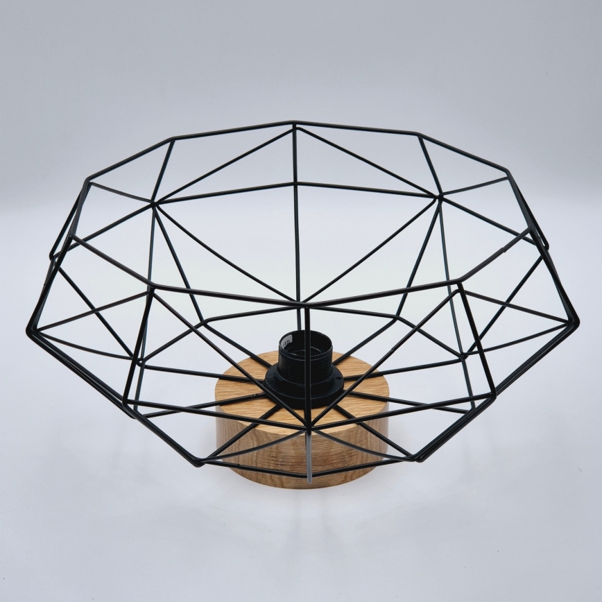 Brilagi - Stropné svietidlo WOODY BASKET 1xE27/60W/230V dub orech