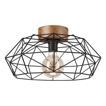 Brilagi - Stropné svietidlo WOODY BASKET 1xE27/60W/230V pr. 40 cm dub orech