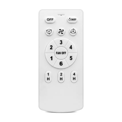 Brilagi - Stropný ventilátor 4xE27/40W/230V pr. 50 cm bambus + diaľkové ovládanie