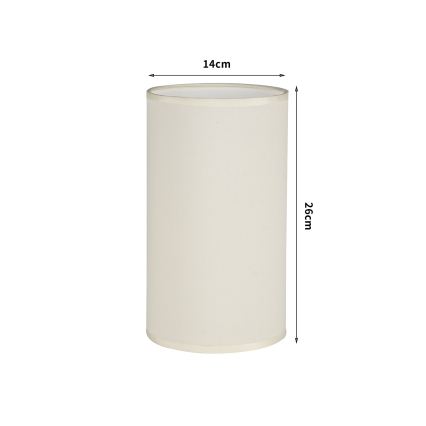 Brilagi - Tienidlo pre stolnú lampu TABLON E27 pr. 14 cm krémové