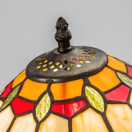 Brilagi - Tiffany vitrážná stolná lampa LUISA 1xE27/40W/230V
