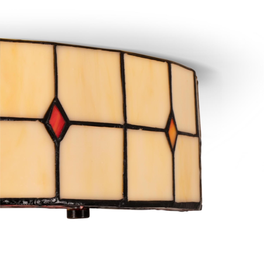 Brilagi - Tiffany vitrážné stropné svietidlo SUNFLOWER 3xE27/60W/230V priemer 40 cm
