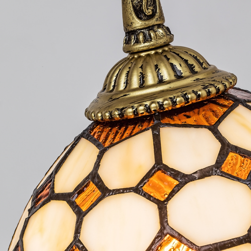 Brilagi - Tiffany vitrážová nástenná lampa DORAN 1xE27/40W/230V