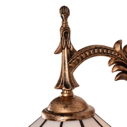 Brilagi - Tiffany vitrážová nástenná lampa SIENNA 1xE14/40W/230V