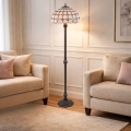BRILAGI - Tiffany vitrážová stojacia lampa DORAN 2xE27/60W/230V
