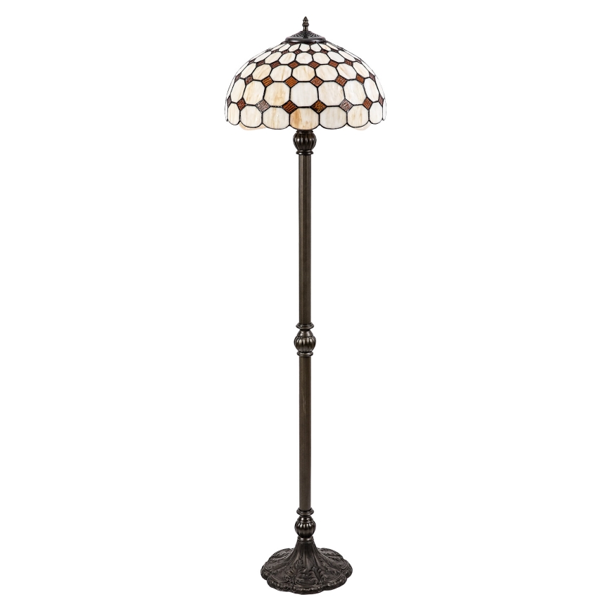 Brilagi - Tiffany vitrážová stojacia lampa DORAN 2xE27/60W/230V