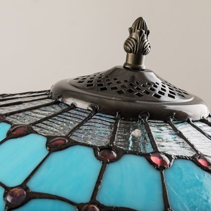 Brilagi - Tiffany vitrážová stojacia lampa LORAS 2xE27/60W/230V