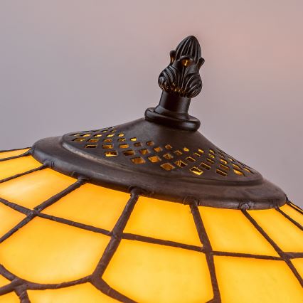 Brilagi - Tiffany vitrážová stojacia lampa MARGARET 2xE27/60W/230V