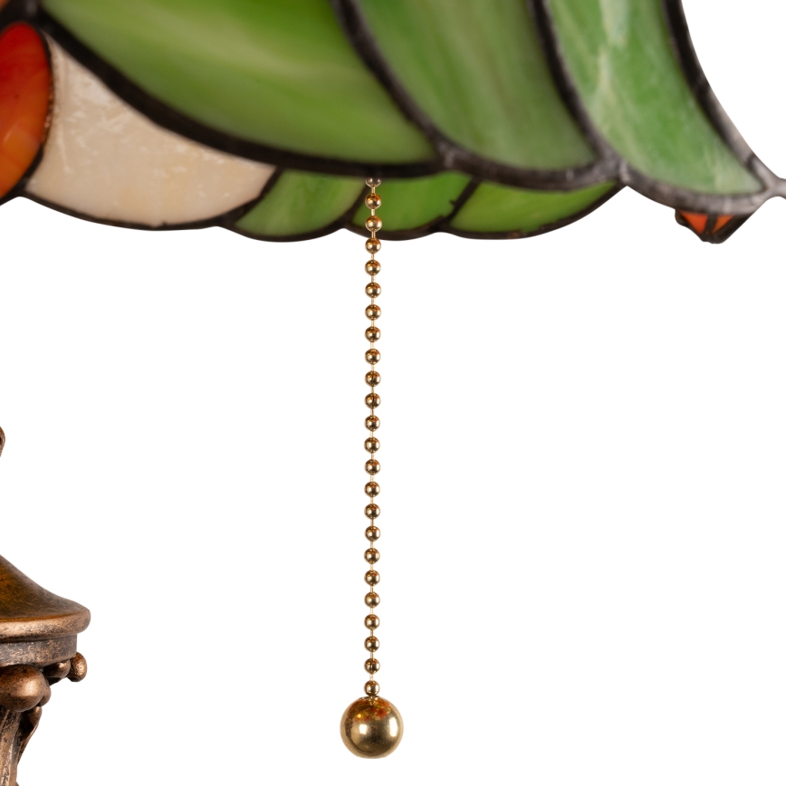 Brilagi - Tiffany vitražová stojacia lampa SUNFLOWER 2xE27/60W/230V