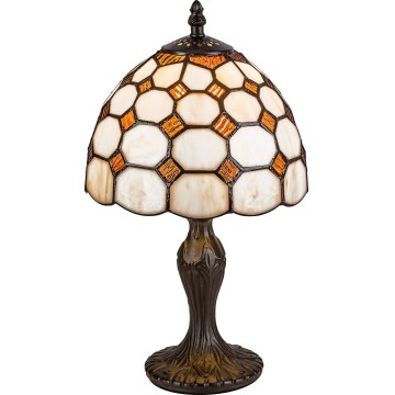 Brilagi - Tiffany vitrážová stolná lampa DORAN 1xE14/40W/230V