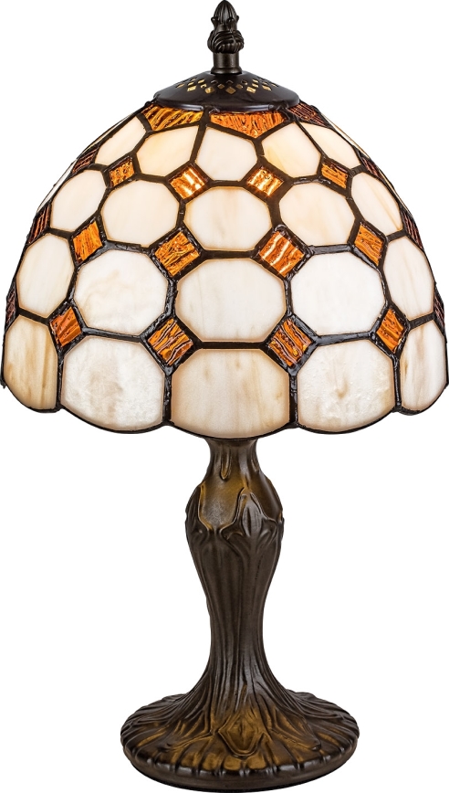 Brilagi - Tiffany vitrážová stolná lampa DORAN 1xE14/40W/230V