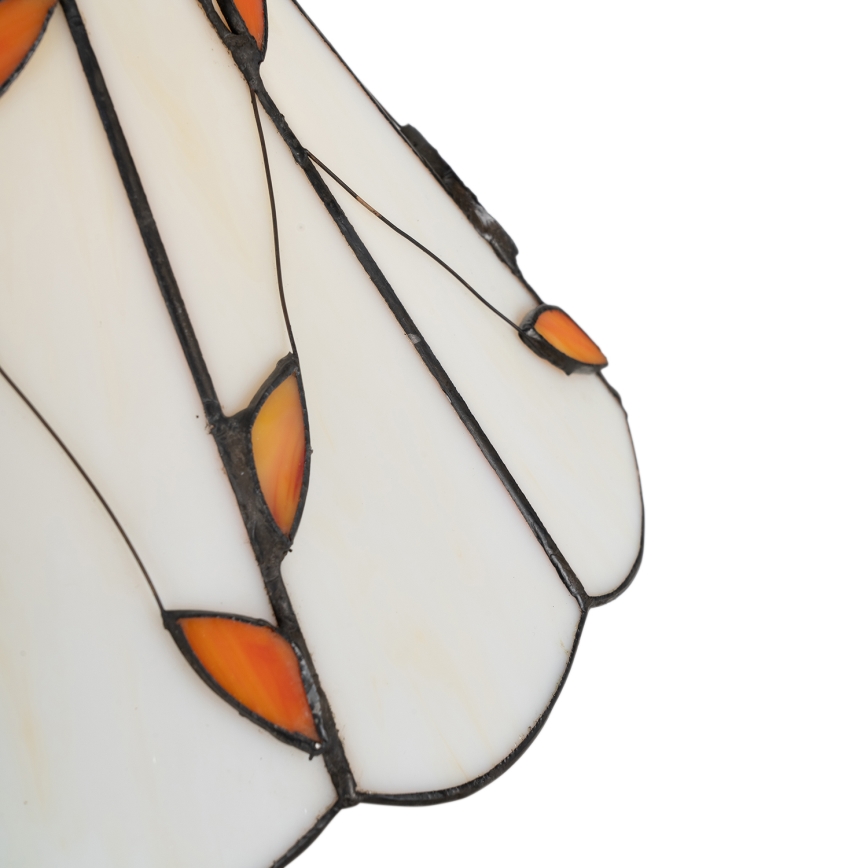 Brilagi - Tiffany vitrážová stolná lampa FOLIA 1xE27/60W/230V