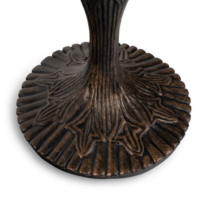 Brilagi - Tiffany vitrážová stolná lampa FOLIA 1xE27/60W/230V