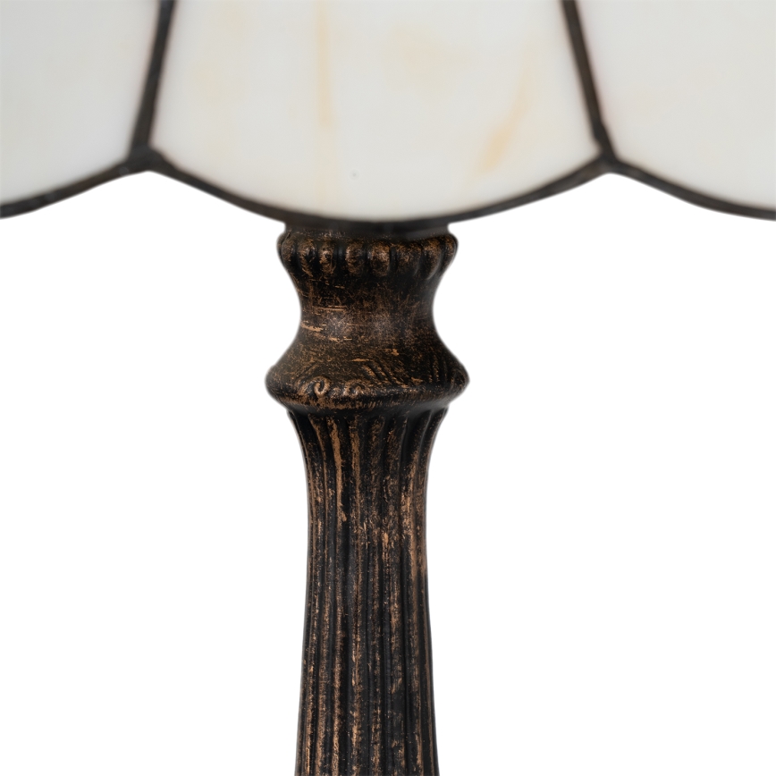 Brilagi - Tiffany vitrážová stolná lampa FOLIA 2xE27/60W/230V