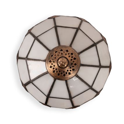 Brilagi - Tiffany vitrážová stolná lampa SIENNA 1xE27/60W/230V