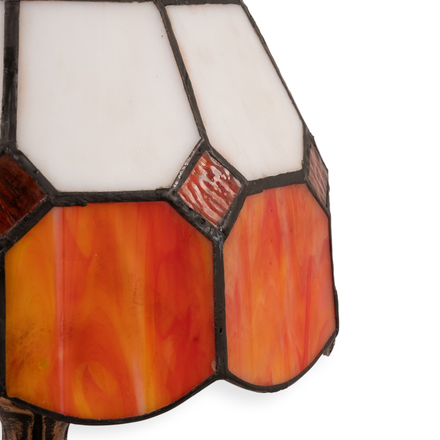 Brilagi - Tiffany vitrážová stolná lampa SIENNA 1xE27/60W/230V