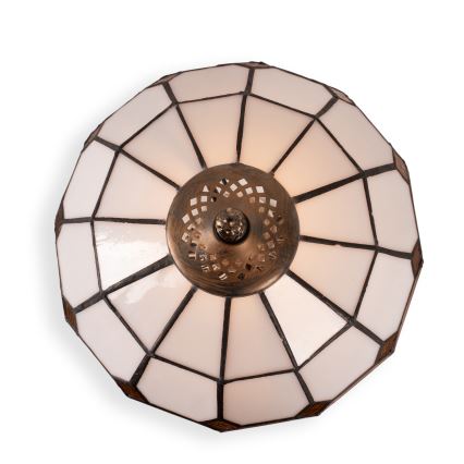 Brilagi - Tiffany vitrážová stolná lampa SIENNA 1xE27/60W/230V