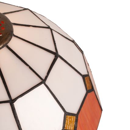 Brilagi - Tiffany vitrážová stolná lampa SIENNA 1xE27/60W/230V