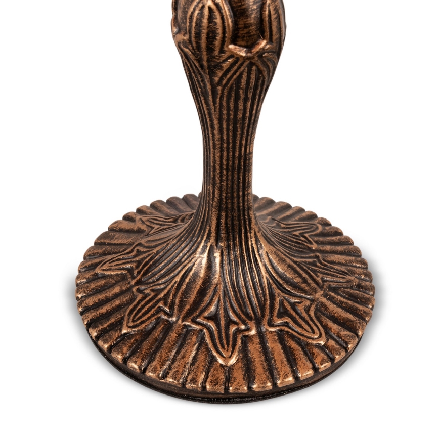 Brilagi - Tiffany vitrážová stolná lampa SIENNA 1xE27/60W/230V
