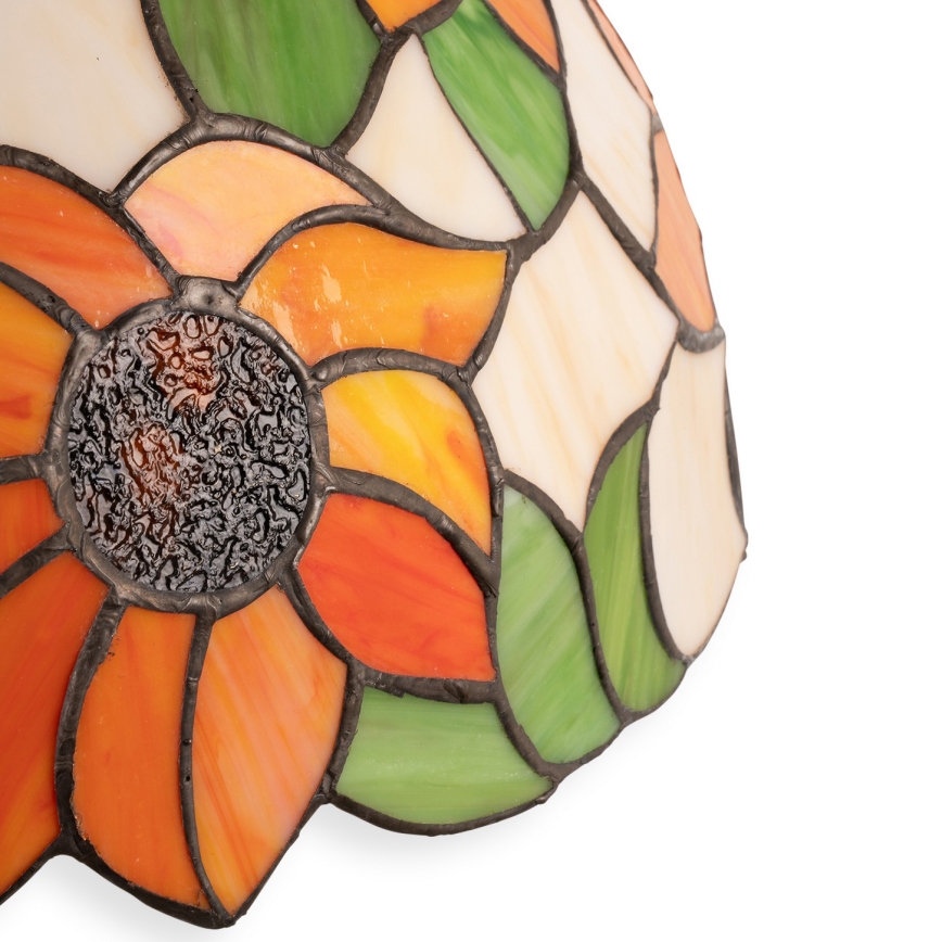 Brilagi - Tiffany vitrážová stolná lampa SUNFLOWER 2xE27/60W/230V