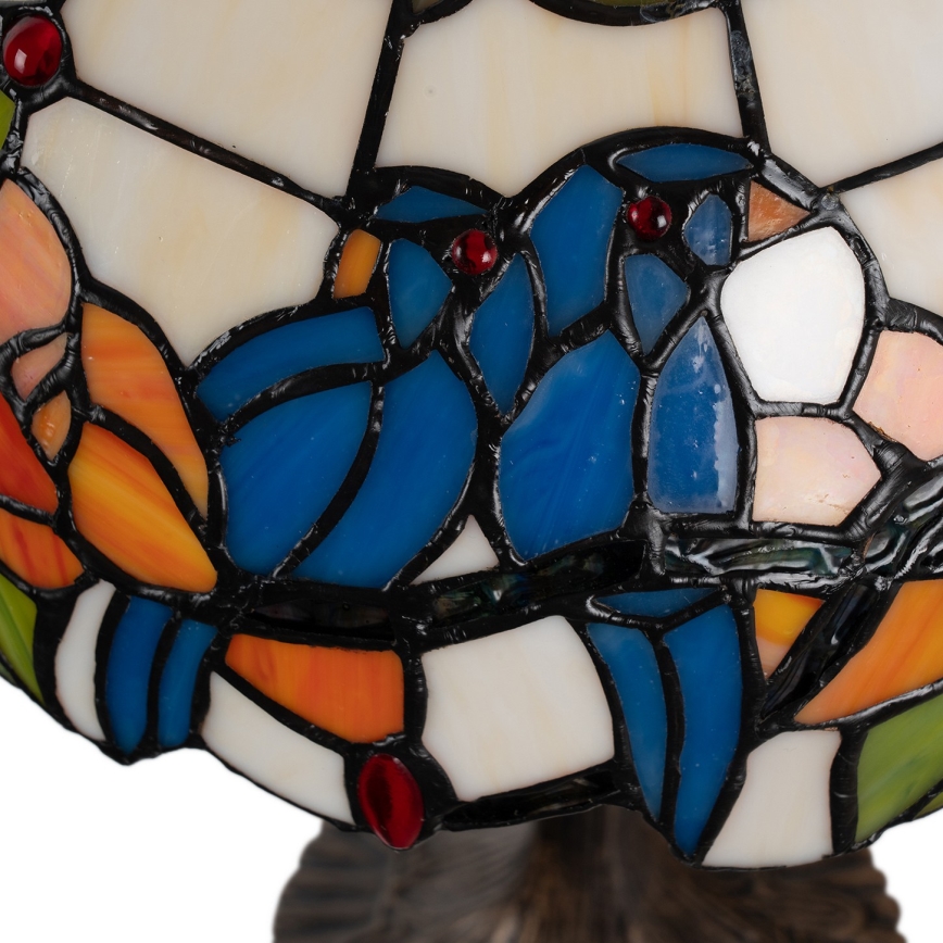 Brilagi - Tiffany vitrážová stolová lampa JUNGLE 1xE27/60W/230V