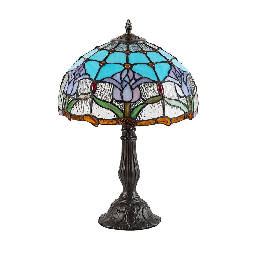Brilagi - Tiffany vitrážová stolová lampa LORAS 1xE27/40W/230V