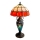 Brilagi - Tiffany vitrážová stolová lampa SIENNA 1xE27/60W/230V + 1xE14/40W