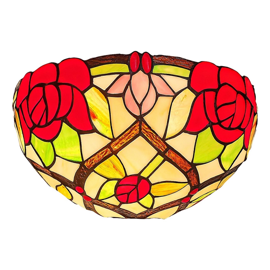 Brilagi - Tiffany vitrážové nástenné svietidlo GARLAN 1xE14/40W/230V