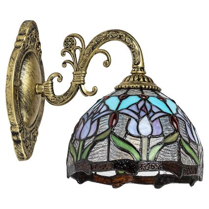 Brilagi - Tiffany vitrážové nástenné svietidlo LORAS 1xE27/40W/230V