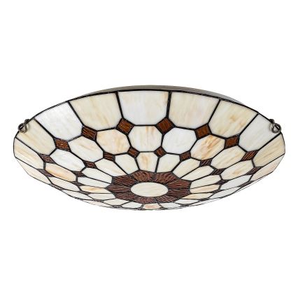Brilagi - Tiffany vitrážové stropné svietidlo DORAN 2xE27/60W/230V