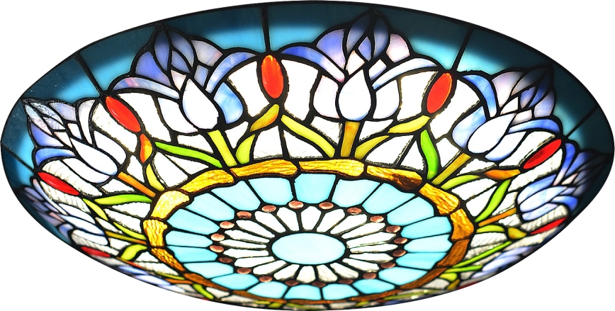 Brilagi - Tiffany vitrážové stropné svietidlo LORAS 2xE27/60W/230V