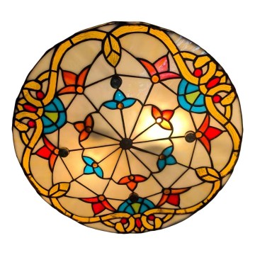 Brilagi - Tiffany vitrážové stropné svietidlo MIRABELLA 3xE27/60W/230V Ø 40 cm