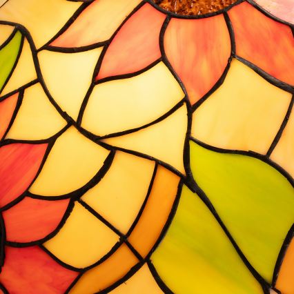 Brilagi - Tiffany vitrážové stropné svietidlo SUNFLOWER 2xE27/60W/230V pr. 40 cm