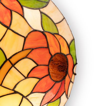 Brilagi - Tiffany vitrážové stropné svietidlo SUNFLOWER 2xE27/60W/230V pr. 40 cm
