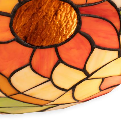 Brilagi - Tiffany vitrážové stropné svietidlo SUNFLOWER 2xE27/60W/230V pr. 40 cm