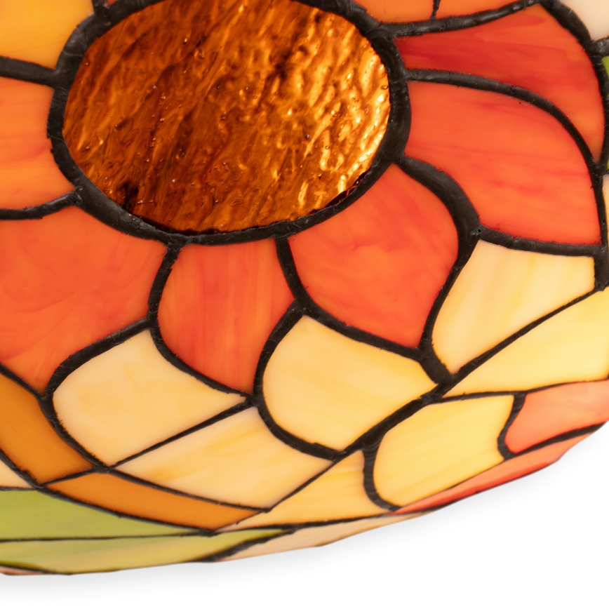 Brilagi - Tiffany vitrážové stropné svietidlo SUNFLOWER 2xE27/60W/230V pr. 40 cm