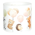 Brilagi - Univerzálne tienidlo BOBO E27 pr. 15 cm biela/zvieratká