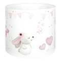Brilagi - Univerzálne tienidlo BOBO E27 pr. 15 cm krémová/zajačiky