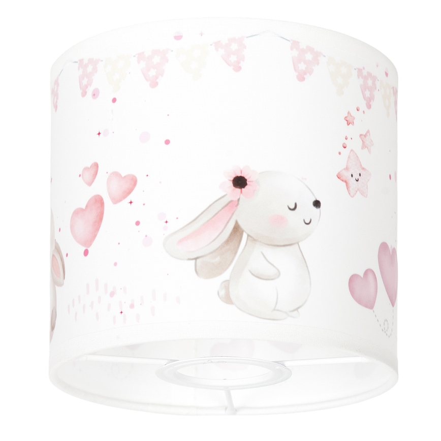 BRILAGI - Univerzálne tienidlo BOBO E27 pr. 15 cm krémová/zajačiky