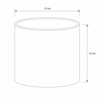 Brilagi - Univerzálne tienidlo BOBO E27, priemer 15 cm, biela/so zvieratkami