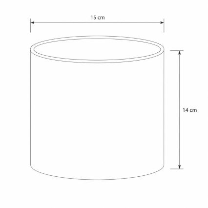 Brilagi - Univerzálne tienidlo BOBO E27, priemer 15 cm, biela/zvieratká