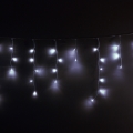Brilagi - vonkajší LED vianočný záves 400× LED / 8 funkcií, 23 m, IP44, studená biela