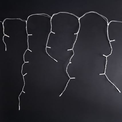 Brilagi - Vonkajší svetelný reťazec 400× LED, 8 režimov, 23 m, IP44, studená biela